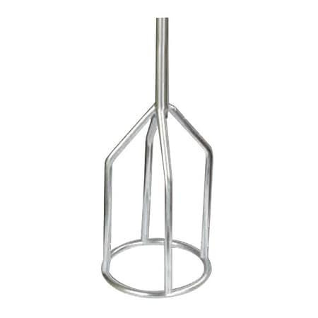 BN PRODUCTS USA BNR009-140 MIXING PADDLE,WITH HOLES,SILVER