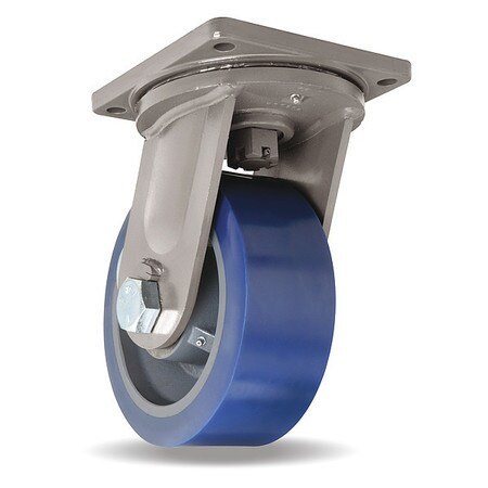 HAMILTON S-MD-104SYT-4SL-HCB PLATE CASTER 5000 LB LOAD RATING