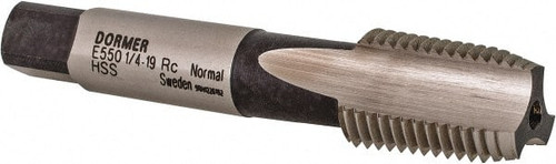 DORMER 0099483 1/4-19 RC(BSPT) BRIGHT FINISH HIGH SPEED