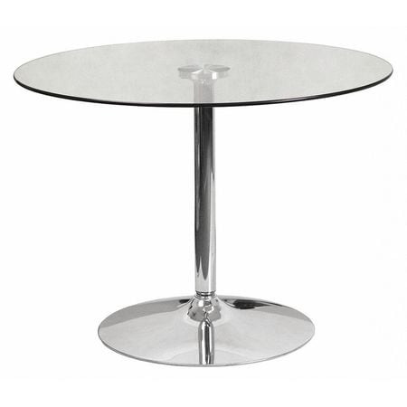 FLASH FURNITURE CH-8-GG ROUND 39.25" W, 39.25" L, 29" H, GLASS, 