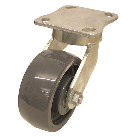 GRAINGER GLOBAL SOURCING P25S-N040K-14-002 KINGPINLESS PLATE CASTER SWIVEL 1000 LB.
