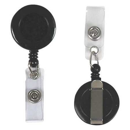 C-LINE PRODUCTS 89221 REEL,ID CRD,BELT CLIP,BLK