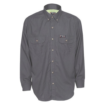 SUMMIT BREEZE SBS1001L FLAME-RESISTANT COLLARED SHIRT L SIZE