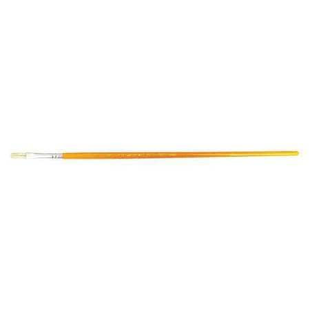 PREMIER AR15212 WHITE BRISTLE BRUSH LONG FLAT NO. 2 PK12