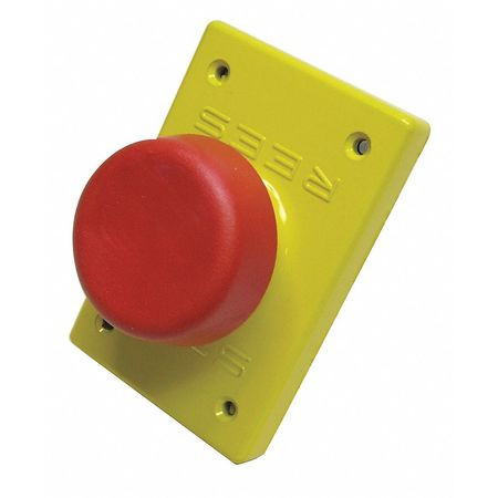 REES 00222002 PLASTIC PLUNGER,RED,2-1/4"