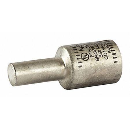NSI INDUSTRIES PTS350 PIN TERMINAL,ALUMINUM,AL PIN,350 MCM