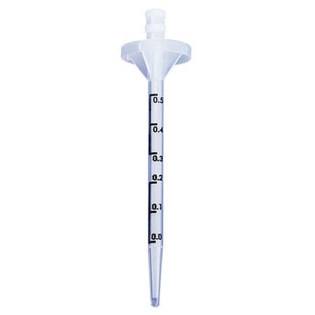 GLOBE SCIENTIFIC 3901 DISPENSER SYRINGE TIPS FOR REPEATER PIPE