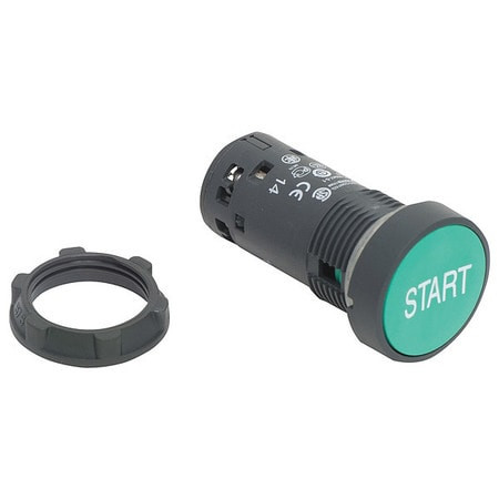 SCHNEIDER ELECTRIC XB7NA3133 PUSH-BUTTON, 22 MM, GREEN