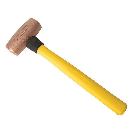 AMERICAN HAMMER AM3.5CUFG NON SPARKING HAMMER,COPPER,3.5 LB.