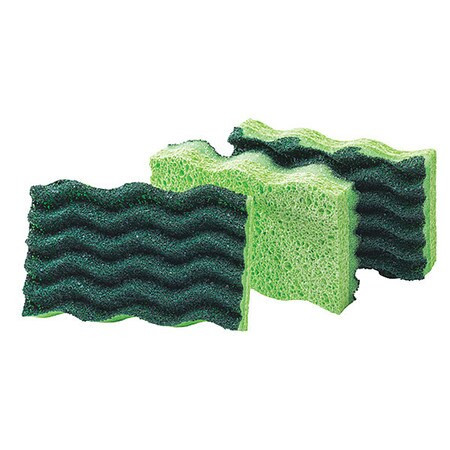 LIBMAN 1077 SPONGE SCRUB EASY RINSE HVYDTY