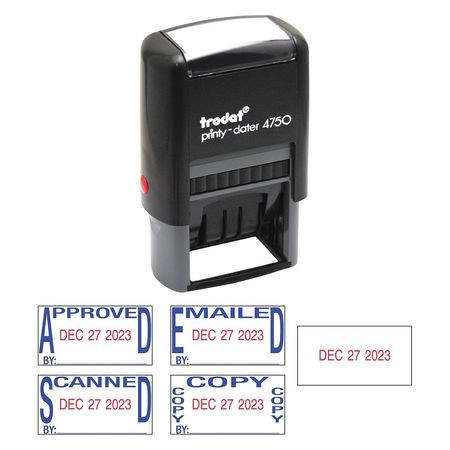 TRODAT E4756 STAMP,STCK,ECO,5IN1,DATE