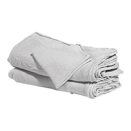 PARTNERS BRAND BR109 SHOP TOWEL RAGS 14 X 14 NATURAL PK350