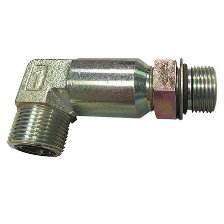 EATON FF2227T0606S HOSE ADAPTER 3/8 ORS 3/8 ORB