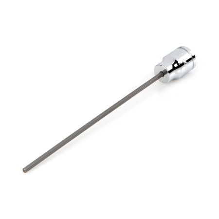 TEKTONE SHB13400 LONG HEX BIT SOCKET, 3/8 IN DRIVE X 3MM