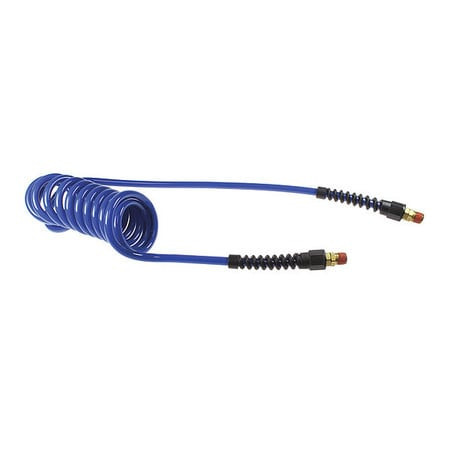 COILHOSE PNEUMATICS CO PU14-50B-B FLEXCOIL 1/4"IDX50FT 1/4" MPT SWVL DK B