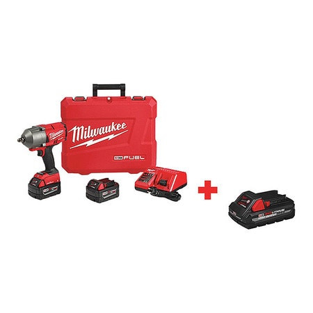 MILWAUKEE ELECTRIC TOOLS 2862-22  48-11-1835 IMPACT WRENCH CORDLESS COMPACT 18VDC