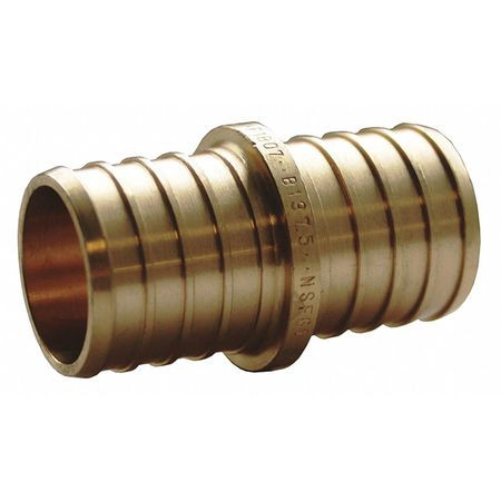 JONES STEPHENS C76002LF BRASS & CHROME PIPE FITTINGS; TYPE: COUP