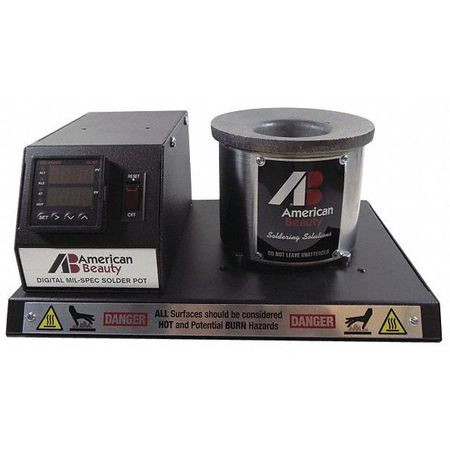AMERICAN BEAUTY TOOLS D-300 SOLDER POT DIGITAL MIL-SPEC 1 LB.