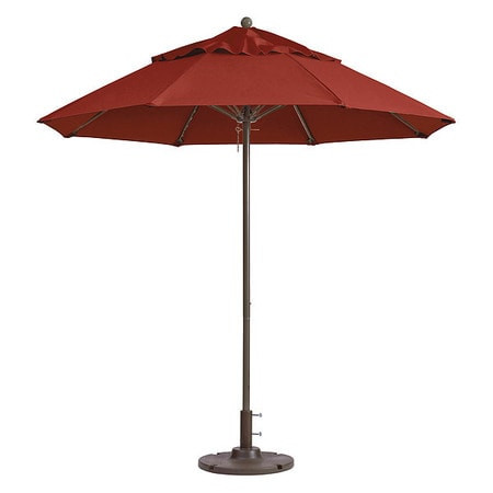GROSFILLEX 98818231 WINDMASTER UMBRELLA,TERRA COTTA,9 FT