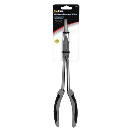 PRO-GRADE 15220 STRAIGHT LONG REACH PLIERS,11"