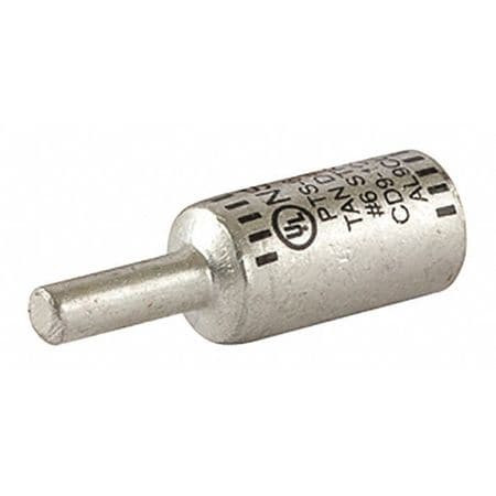 NSI INDUSTRIES PTS6 PIN TERMINAL,ALUMINUM,ALUMINUM PIN,6 AWG