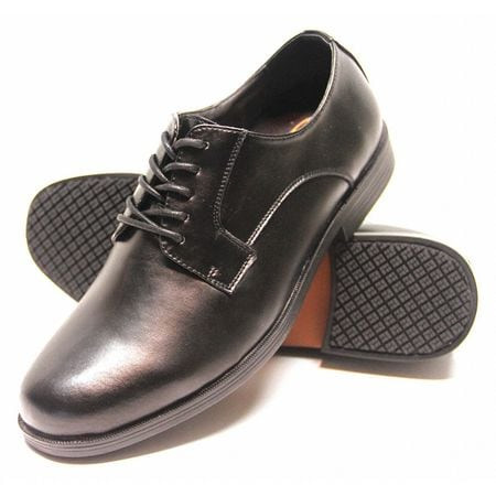 GENUINE GRIP 9540-12M OXFORD DRESS SHOES,MEN,BLACK,9540-12M,PR