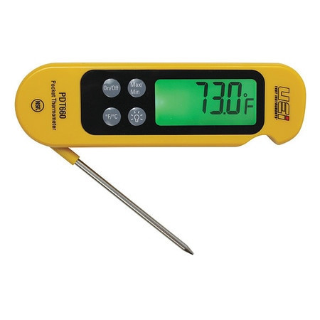UEI TEST INSTRUMENTS PDT660-N DIGITAL POCKET THERMOMETER,LCD DISPLAY