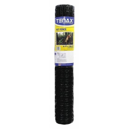 TENAX CORP 2A140073 PET FENCE SELECT 4-FT X 100-FT BLACK