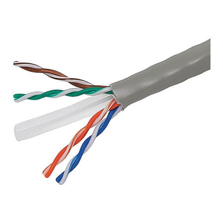 MONOPRICE 8104 CAT6 UTP SOLID (CMR)1000FT - GRAY