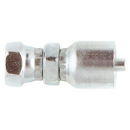 PARKER 1GU43-4-4 CRIMP FITTING 1/4 I.D. 1/4 F BSPP