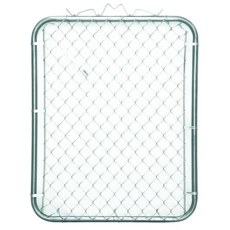 YARD GUARD 328332A WALK GATE,GALVNZD STL,RND CORNRS,48"X48"