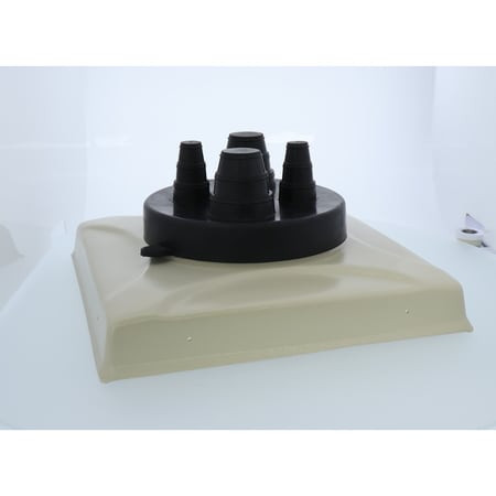 PORTALS PLUS 32015 SMALL COVER/CAP WITH C-212 BLACK CAP