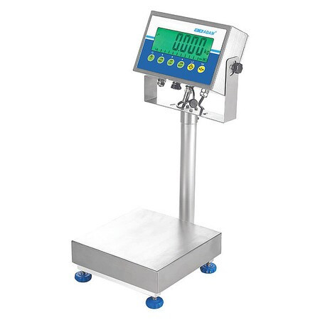 ADAM EQUIPMENT GGB65a PLATFORM BENCH SCALE DIGITAL 65 LB CAP.