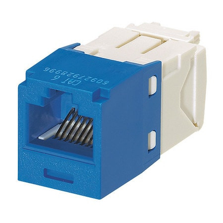 PANDUIT CORPORATION CJ688TGBU CAT6 RJ45 8 POSITION 8 WIRE UNIV MOD