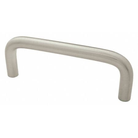 GRAINGER GLOBAL SOURCING 45-418SNK CABINET PULL OVAL SHAPE ZINC
