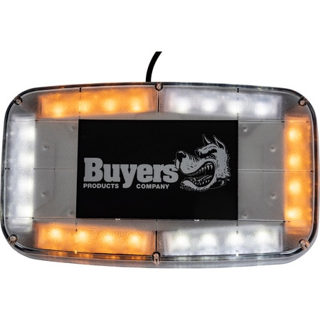 BUYERS PRODUCTS 8891042 BUYERS AMBER/CLEAR RECTANGULAR MINI LIGH