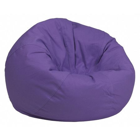 FLASH FURNITURE DG-BEAN-SMALL-SOLID-PUR-GG BEAN BAG CHAIR,SMALL,PURPLE