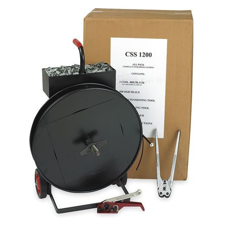 PAC STRAPPING PRODUCTS CSS1200 PAC STRAPPING PP KIT W/ TENSIONER/SEALER