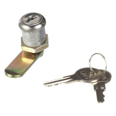 COMPONENT HARDWARE P30-4780 CAM LOCK,KEYED ALIKE,1-3/8",SILVER