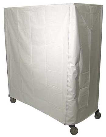 GRAINGER GLOBAL SOURCING 33Y385 CART COVER 48X24X74 WHITE VINYL ZIPPER