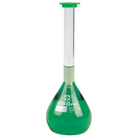 SIBATA 2303A-500 VOLUMETRIC FLASK 96MM DIA. PK2