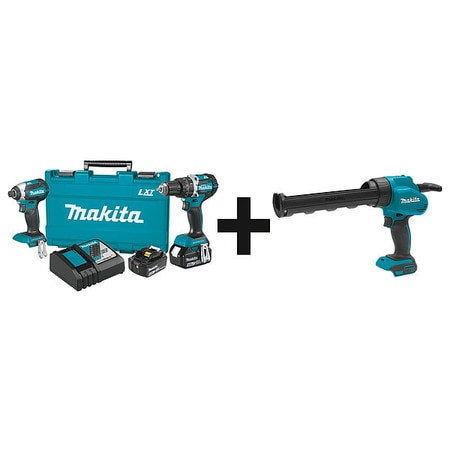 MAKITA XT269M + XGC01Z CORDLESS COMBINATION KIT,3 TOOLS,18V DC