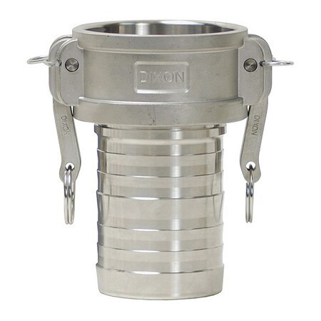 DIXON VALVE  COUPLING G400-C-SSCR CRIMP CAM/GROOVE COUPLER X HOSE 4 SS