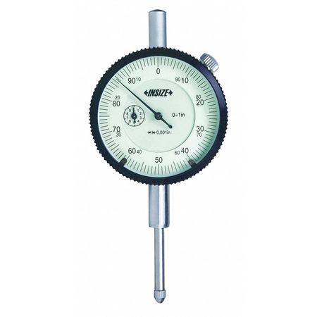 INSIZE 2307-0255 DIAL INDICATOR,AGD 2,0.0005" GRADUATIONS