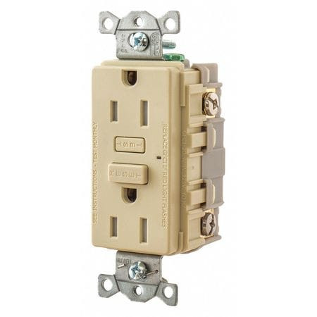 BRYANT GFT15I GFCI RECEPTACLE SELF-TESTING 2 POLES