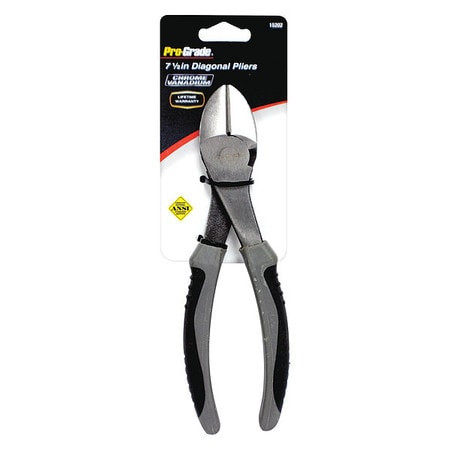 PRO-GRADE 15202 DIAGONAL PLIERS,7-1/2"