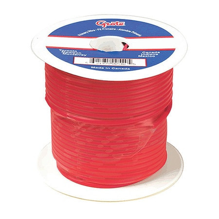 GROTE 87-5000 PRIMARY WIRE 10 GAUGE RED 100 FT SPOOL
