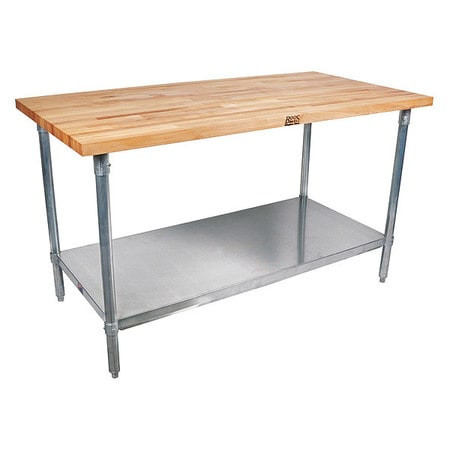 JOHN BOOS TNS01 TABLE MAPLE BAKERS SHELF 36 X24