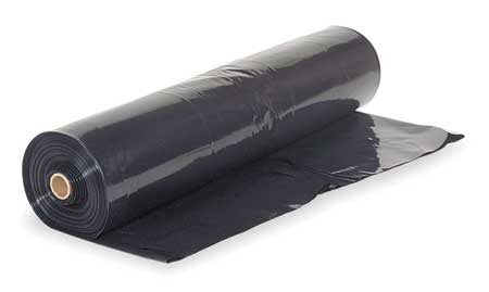 POLAR PLASTICS B126 POLY SHEETING,12FT.X100FT. X6ML,CLR