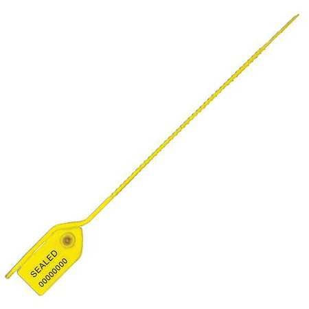 UNIVERSEAL UPULL-MD T/A YELLOW100 PULL-TIGHT SEALS,YELLOW,PLASTIC,PK100